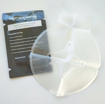 Оклюзійна пов'язка вентильована Chest Seal Vented