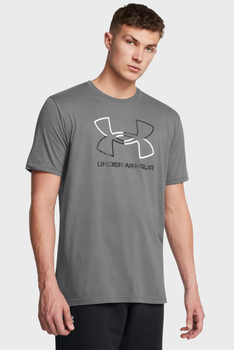 Футболка Under Armour UA GL FOUNDATION UPDATE SS XXL Темно-сірий 1382915-028