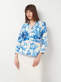 Рубашка женская Zara 3134/153 XS Синяя (03134153400015_white)