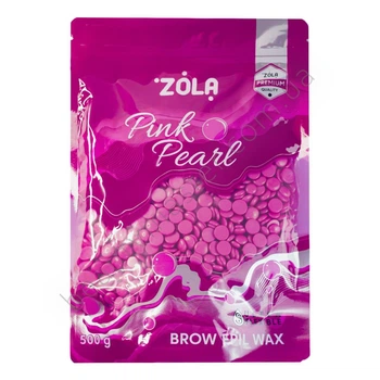 Гарячий віск Zola у гранулах Brow Epil Wax Pink Pearl, 500г