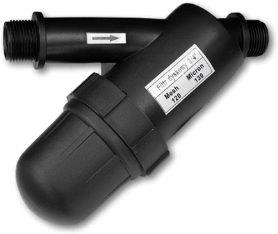 Фильтр дисковый с наружной резьбой Bradas 3/4", 120 мesh (DSF-034DML)