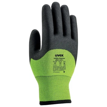 Захисні утеплені рукавиці uvex unilite thermo з захистом від порізів, розмір 9