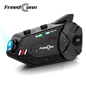 Bluetooth-мотогарнитура для шлема FreedConn R1 Plus с камерой