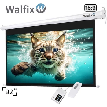 Проекционный экран Walfix TLS-7 моторизированный 92" 203х114см 16:9