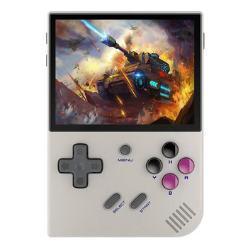 Портативная игровая ретро консоль приставка ANBERNIC RG35XX PLUS 64GB 5000 игр Серая