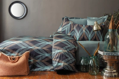 Комплект постельного белья Issimo Digital Satin 200х220 см La Mer