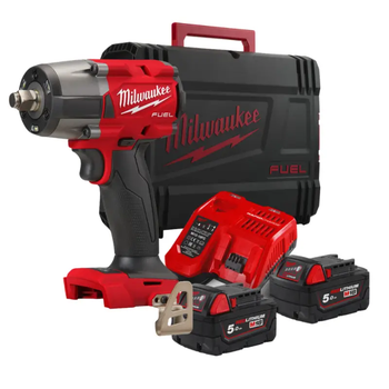 Гайковерт высокомоментный MILWAUKEE 1/2" (881 Нм) с кольцом M18 FMTIW2F12-502X