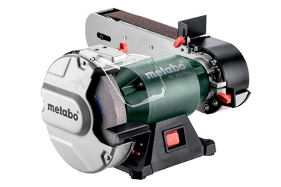 Професійне комбіноване точило Metabo BS 200 Plus 600 Вт диск 200мм шліфстрічка 1020мм 2.7 Нм