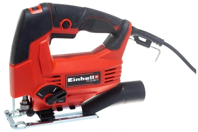 Профессиональный электрический ручной лобзик (электролобзик) Einhell TC-JS 80/1 : 550 Вт , 3000 об/мин, глубина реза 80мм (4321145)