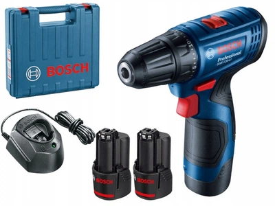 Аккумуляторный шуруповерт Bosch GSR 120 LI (06019G8000): 30/13 Нм, 1300 об/мин, 2 Акб 12 В / 2 Ач Li-ion, 1 кг