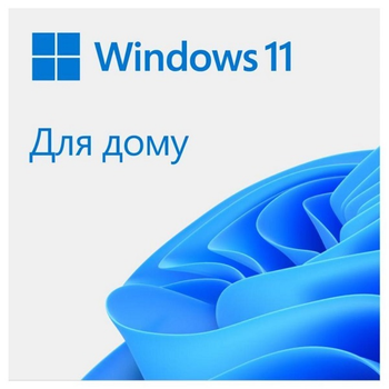 Програмна продукція Microsoft Windows 11 Home 64Bit Ukrainian 1pk DSP DVD OEM (KW9-00661)