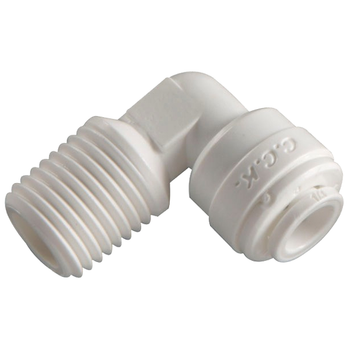 Фітинг кутовий 3/8" трубка -1/2" різьба зовнішня