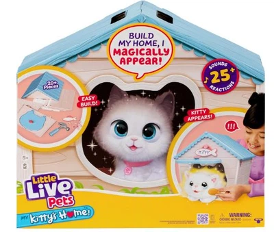 Інтерактивна іграшка Будиночок мого кошеняти з сюрпризом Little Live Pets My Kitty's Home