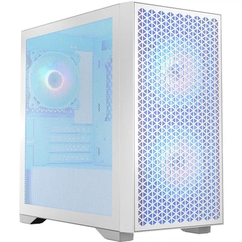 Корпус LogicConcept DART PRO ARGB MINI WHITE MESH fans 3x120mm без БЖ mATX