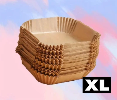 Великі пергаментні форми для аерогрилю XL! 20 (23)х4.5 см, 40 штук в упаковці (серветки, вкладиші)