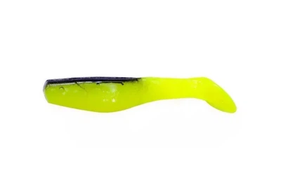Силикон Manns Predator 3 M-066 1шт, цвет: BB FCH черная спина, салатовый (4311001010)