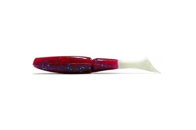 Силикон Gambler 3" TZ (12шт/уп), цвет: Plum Blue White Tail (4318001025)