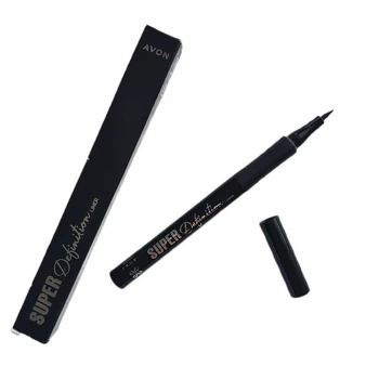 Жидкая подводка для глаз "СуперАкцент" Black/ Черная, Avon Super Definition Liner 1 мл