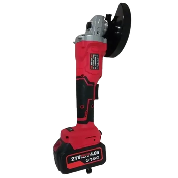 Мощная аккумуляторная болгарка Edon UAG-21A акум 4.0Ah 21V 2шт и зарядка