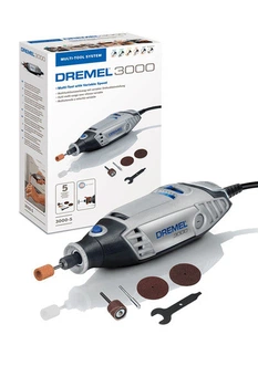 Багатофункціональний інструмент (гравер) Dremel 3000 - 5: 130 Вт, 5 насадок, 33000 об/хв. (F0133000JX) TR_F0133000JX