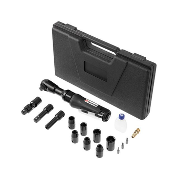 Мощный гайковерт угловой пневматический 1/2" INTERTOOL PT-1110: 69 Нм, 160 об/мин, 6 атмосфер