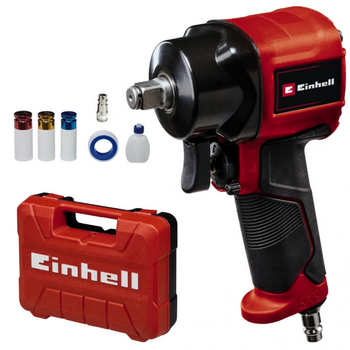 Профессиональный гайковерт пневмический Einhell TC-PW 610 Compact : 610 Hm, 142 л/мин (4138965)