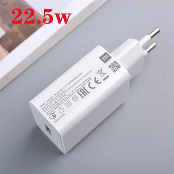 Xiaomi 22.5W Fast Charger | QC 3.0 / Power Delivery | Зарядка для смартфонів, планшетів, гаджетів. Зарядка Quick Charge 3.0 (MDY-11-EP 22.5w) Poco.