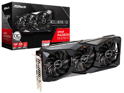 Відеокарта ASRock Radeon RX 6700 XT Challenger Pro 12GB OC