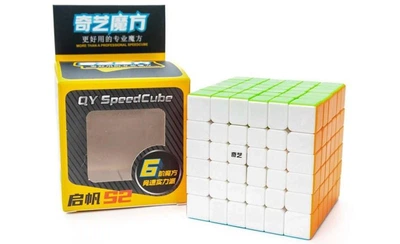 QiYi QiFan S2 6x6 stickerless | Кубик Рубика 6x6 Кийи С2 цветной