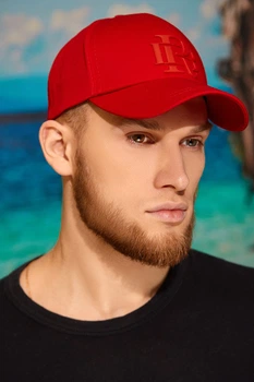 Бейсболка унисекс Braxton (1374) 51727 56-60 Красный (51895)