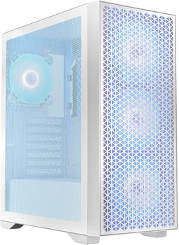 Obudowa Logic Concept Dart Pro ARGB Midi White Mesh (AT-DART-PRO-ARGB-20)
