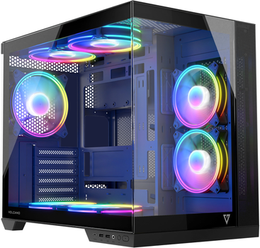 Корпус Modecom Volcano Panorama Apex ARGB 7F Grey (AT-PANORAMA-7F-ARGB-10-00)
