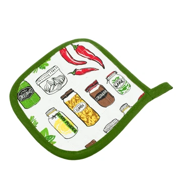 Прихватка Home Line 119373 20x20 Бавовна Зелений