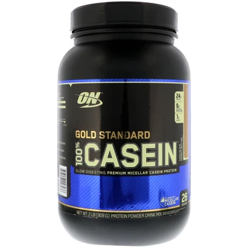 Казеїн Optimum Nutrition 100% Casein Gold Standard 909 грам Шоколад c арахісовим маслом (102215-2)