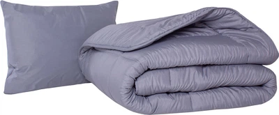 Набір антиалергенний EcoSilk Супер Теплий №9038 Eco Light Gray (ковдра 220x240 см + подушка 50х70 середня) (2200005993569)
