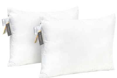 Набір антиалергенних подушок MirSon EcoSilk №158 Eco Light 50х70 2 шт середні White (2200002651967)