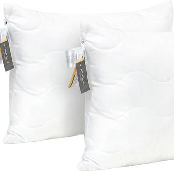 Набор антиаллергенных подушек MirSon на молнии EcoSilk №1701 Eco Light White 2 шт (2200003966459) 