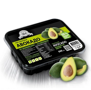 Авокадо пюре Fruityland заморожене без цукру,500г