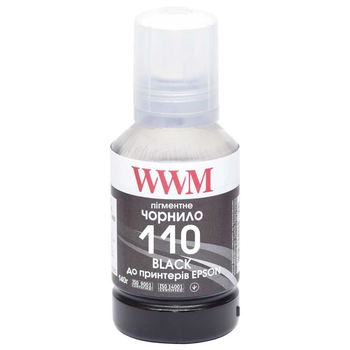 Чорнило Epson 110 (M1100/M1120) (Black) 140г Пігментне *WWM