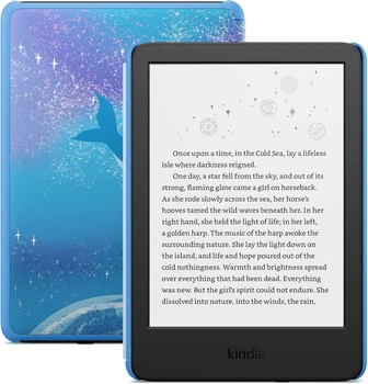 Czytnik e-booków Amazon Kindle Kids 11th Gen. 16GB Space Whale (B0CP324VS4)