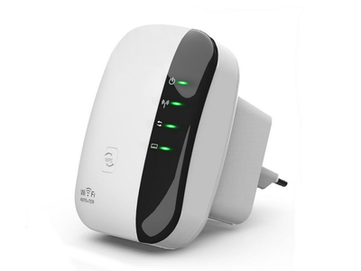 WiFi Repeater Dynamode 300 Мбит/с усилитель сигнала, репитер, ретранслятор Белый (1002-663-00)