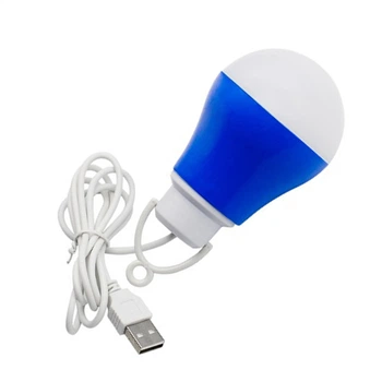 Лампа USB Digital Энергосберегающая Синий (1001-296-10)