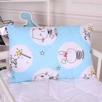Подушка антиалергенна MirSon Kids Time 20-0044 Cats and bunnies 40x60 см EcoSilk Низька (2200009669446)
