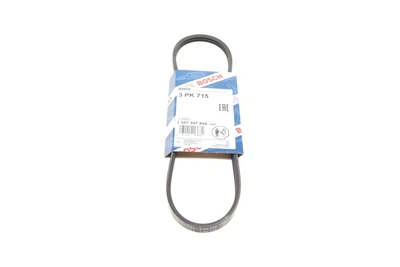 Ремінь генератора Renault 19/Clio/Megane 1.2-1.6 88-03/Dacia Supernova 1.4 00-03 3PK715 - 1 987 947 844 BOSCH