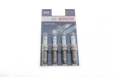 Свеча зажигания к-кт 4шт Citroen C3/C4/Peugeot 3008/308/5008/Partner 1.2PureTech 16- - 0 242 145 804 BOSCH