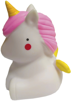 Світильник-нічник Eurolamp LED «Unicorn Light» 4,5 Вт білий 2700К на батарейках (NL-4,5W/27(UL))