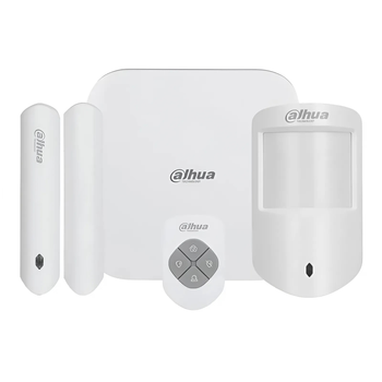 Комплект бездротової сигналізації Dahua DHI-ART-ARC3800H-03-W2(868) 868.0 – 868.6 МГц Білий
