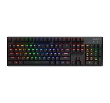 Игровая клавиатура HATOR Icefall Mecha Wireless Rainbow Black (HTK204UA)