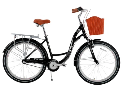 Велосипед Titan Bergamo NX 3 sp 26" 17" Чорний