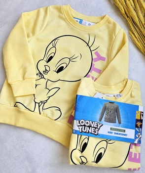 Свитшот двунитка без утепления Lupilu 98-104 см LOONEY TUNES 014203